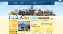 Desktop Screenshot of cityofpella.com